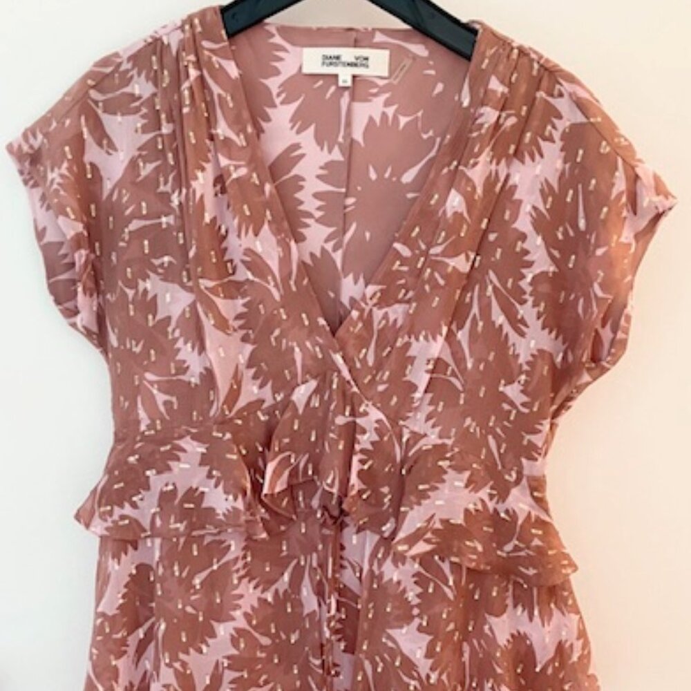Diane von Furstenberg Floral Top